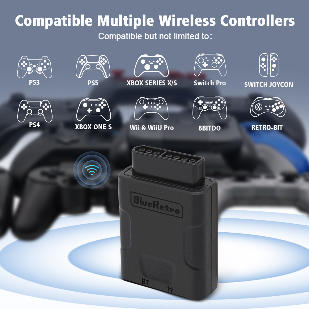 Gaming Console Xbox Series S - Адаптер беспроводного контроллера RetroScaler Blueretro для