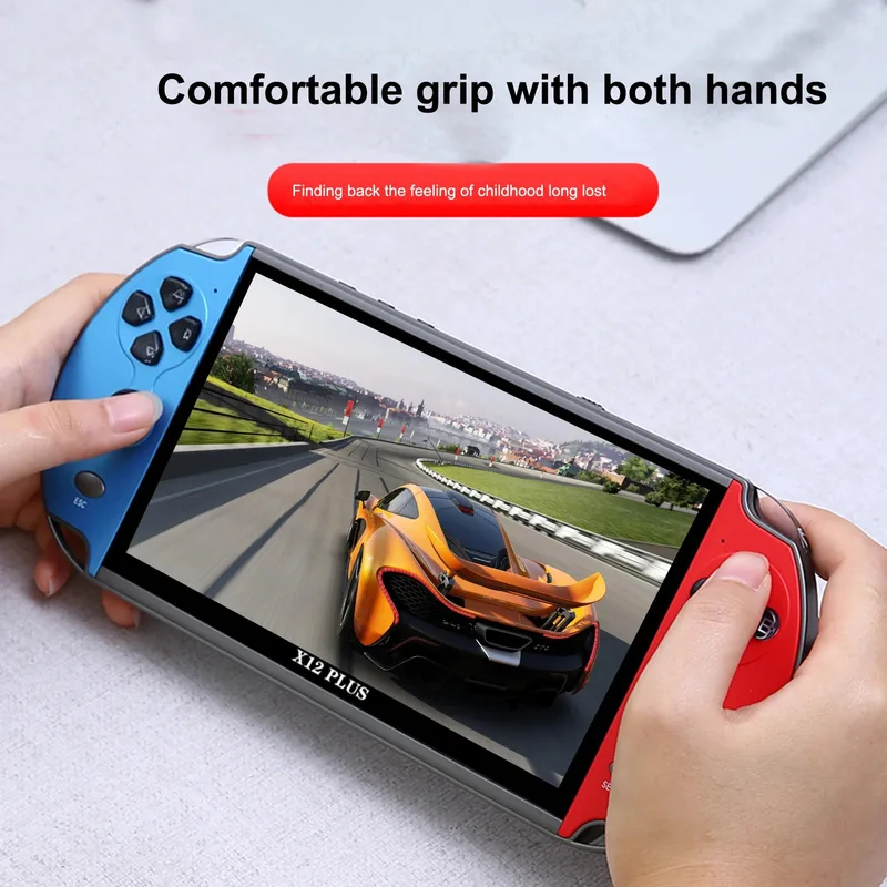 Gaming Console X12 - Портативная игровая консоль X12 Plus, 7,0-дюймовый