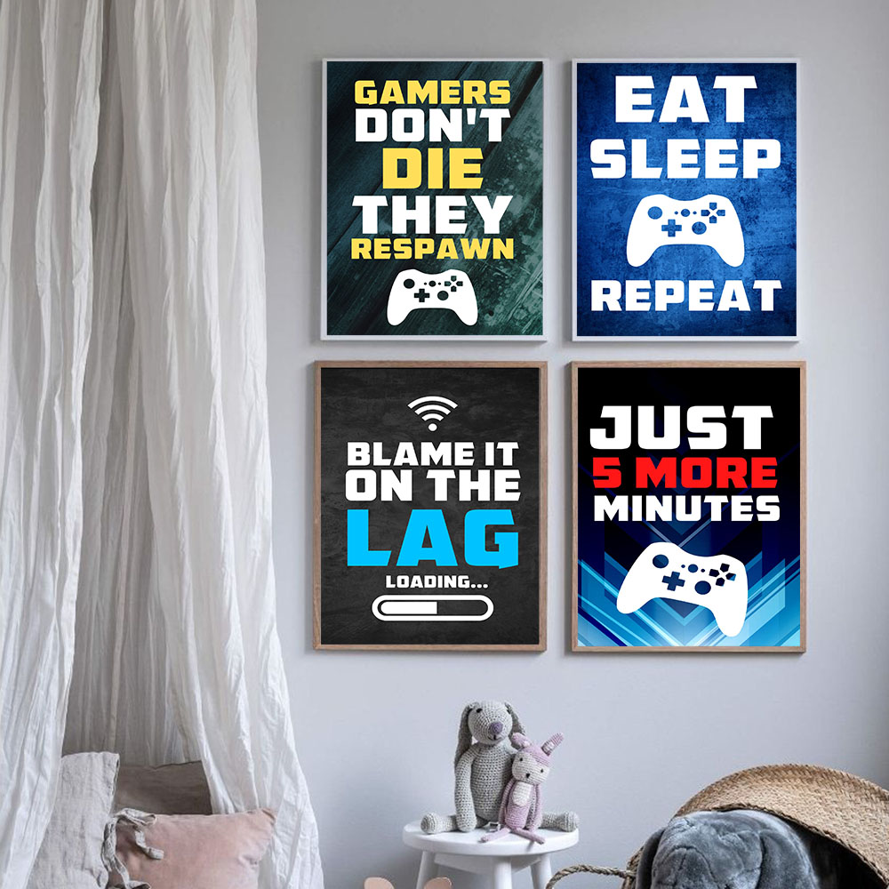 Игровые цитаты, художественная – обзор и цена Gaming Console Quotes