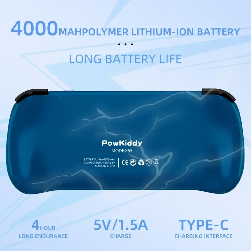 80000 игр 512G POWKIDDY X55 5, – обзор и цена Gaming Console X55