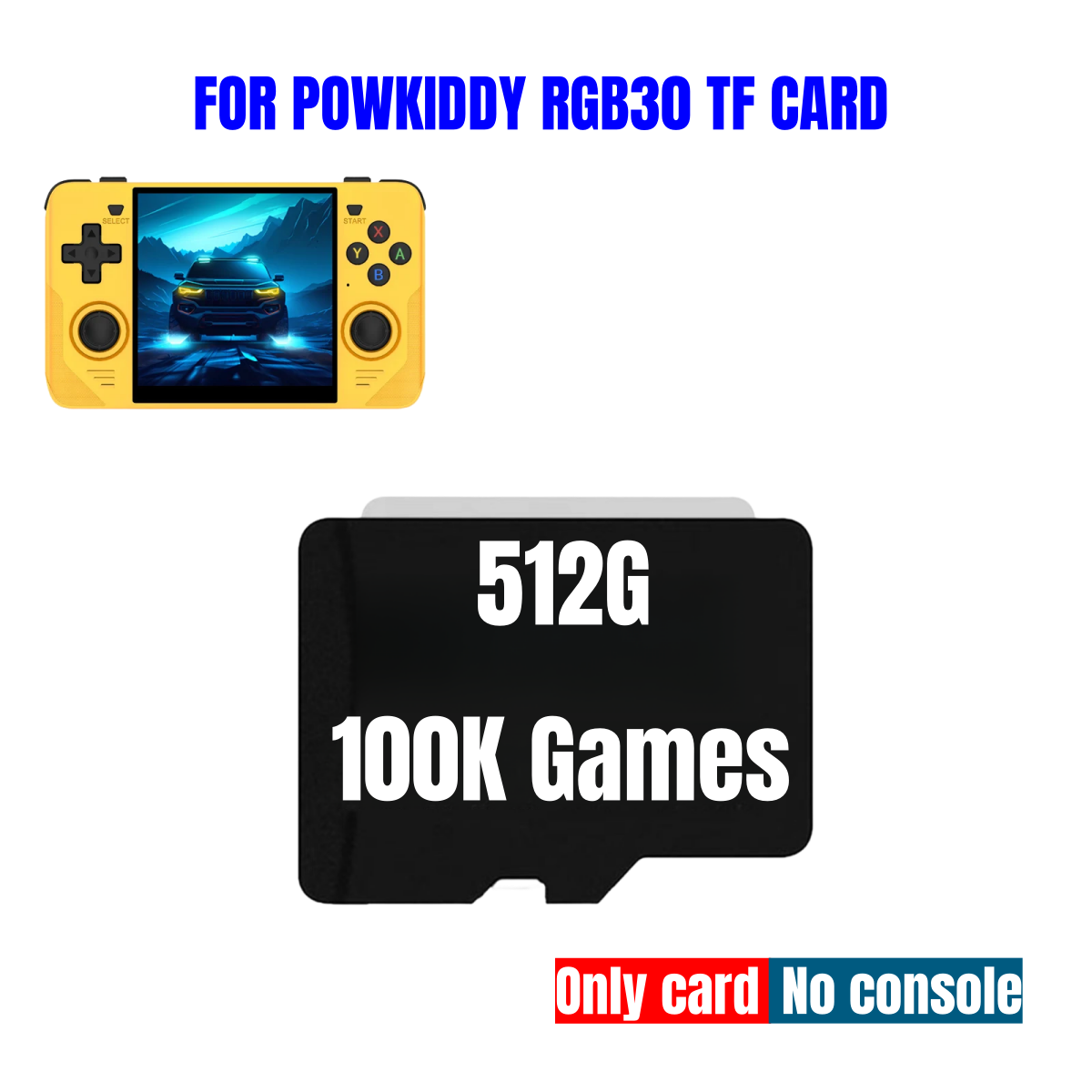 Для Powkiddy RGB30 Tf Card Рет – обзор и цена Gaming Console X55