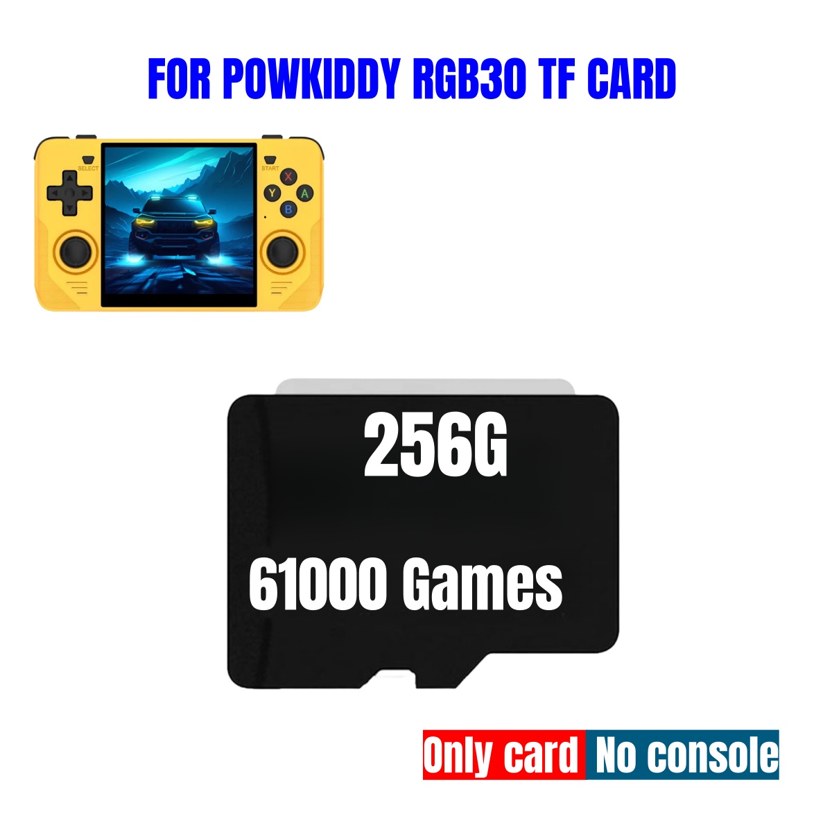 Для Powkiddy RGB30 Tf Card Рет – обзор и цена Gaming Console X55