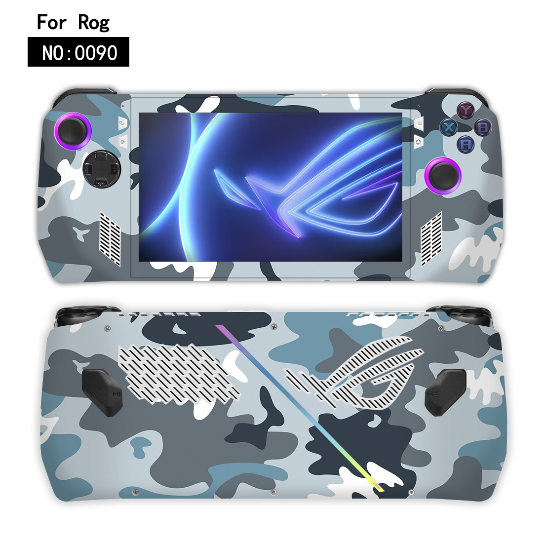 Новый чехол с наклейками для к – обзор и цена Gaming Console Asus Rog