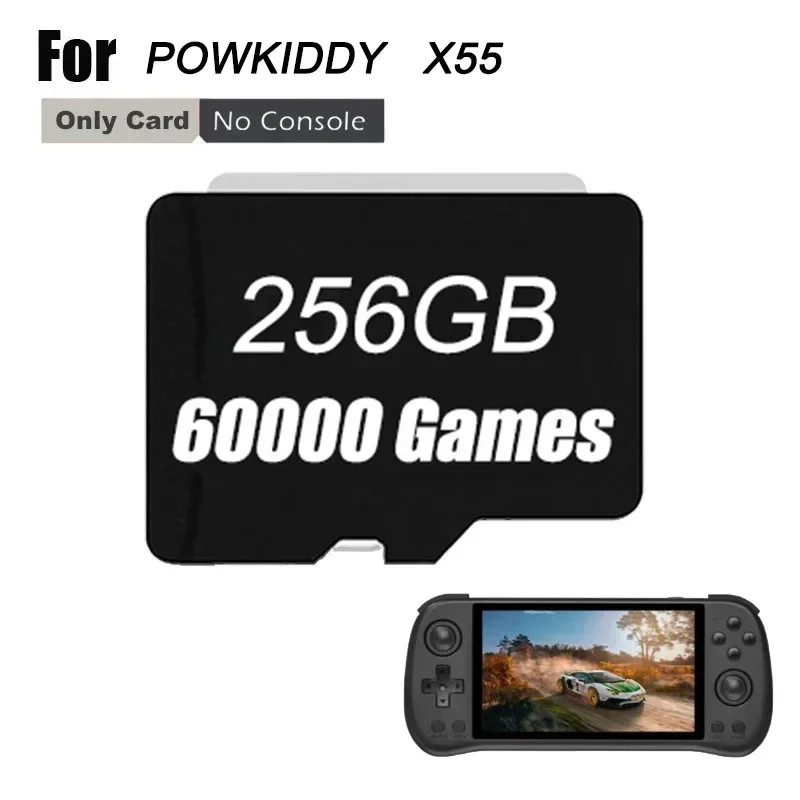 POWKIDDY X55 Ретро портативная – обзор и цена Gaming Console X55
