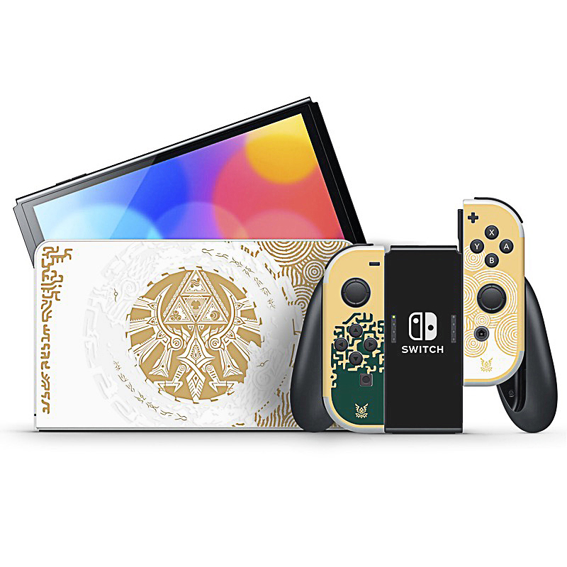 Лимитированная наклейка на кон – обзор и цена Nintendo Console Switch Oled