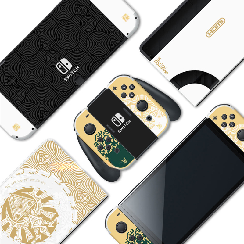 Лимитированная наклейка на кон – обзор и цена Nintendo Console Switch Oled