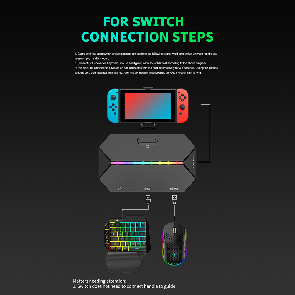 Проводной адаптер-конвертер G6 – обзор и цена Gaming Console Quotes