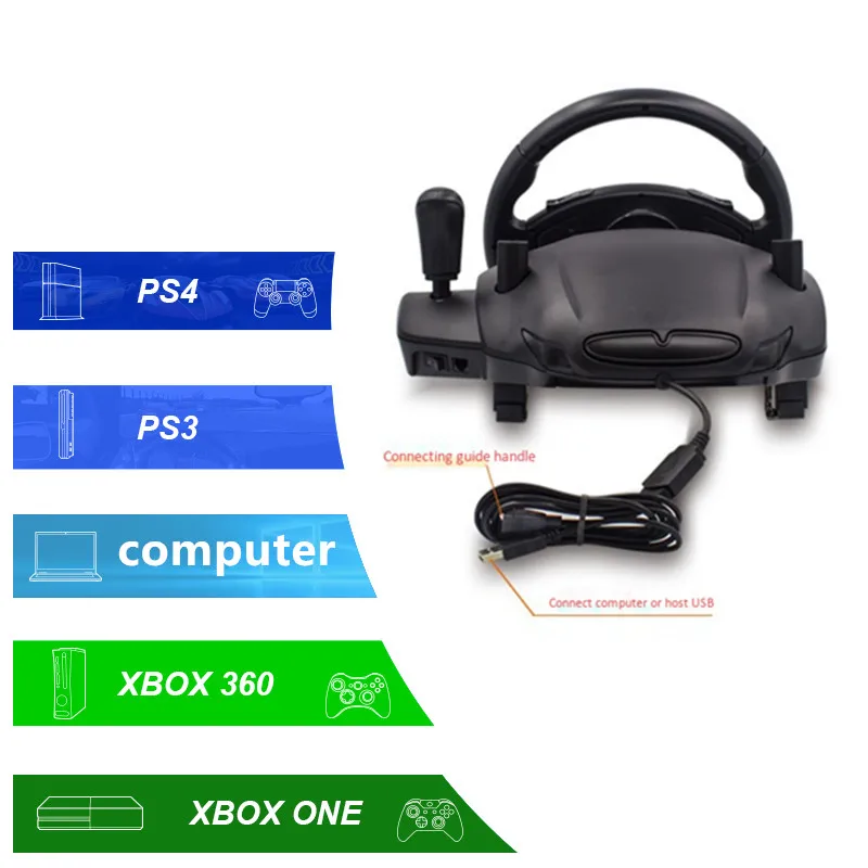 PS 4 3 ПК Гоночная игра Рулево – обзор и цена Gaming Console Car