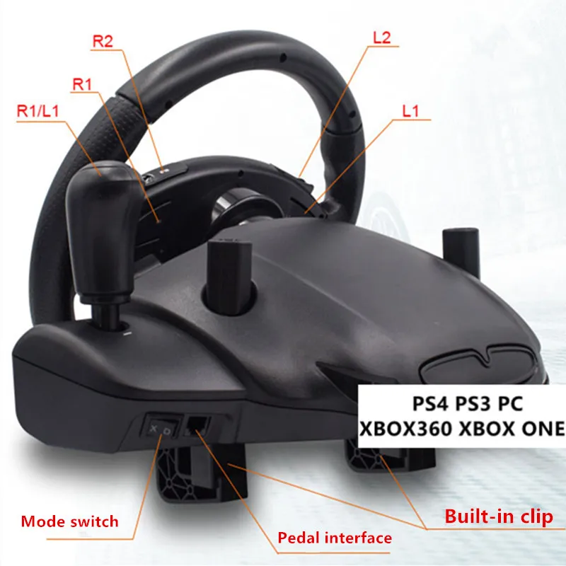 PS 4 3 ПК Гоночная игра Рулево – обзор и цена Gaming Console Car